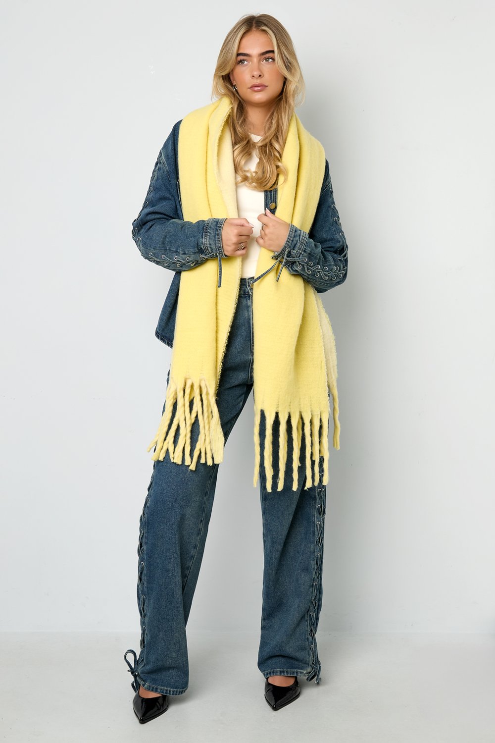 Plain scarf h5Picture4